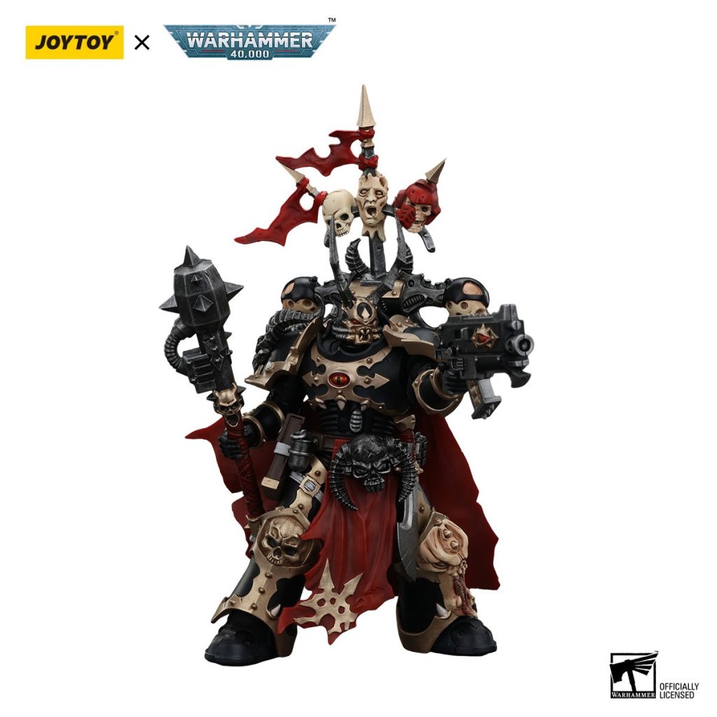 Chaos Space Marines Black Legion Chosen with Champion with Bolter and Power Mau 2 - JoyToy EU Store