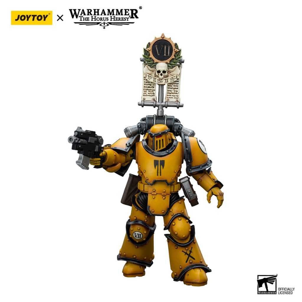 Imperial Fists MkIII Tactical Legionaries Legionary with Legion Vexilla 2 - JoyToy EU Store