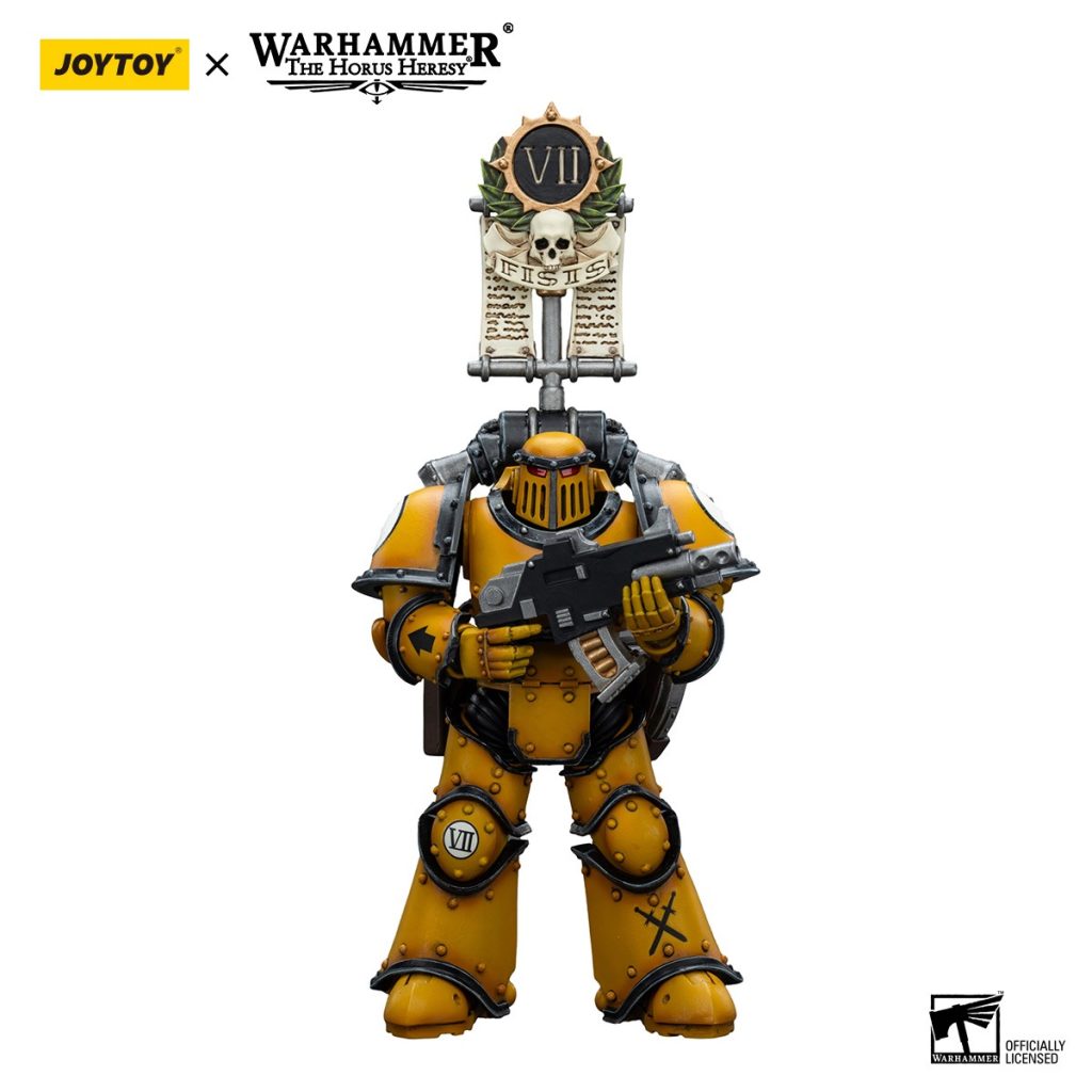 Imperial Fists MkIII Tactical Legionaries Legionary with Legion Vexilla 3 - JoyToy EU Store