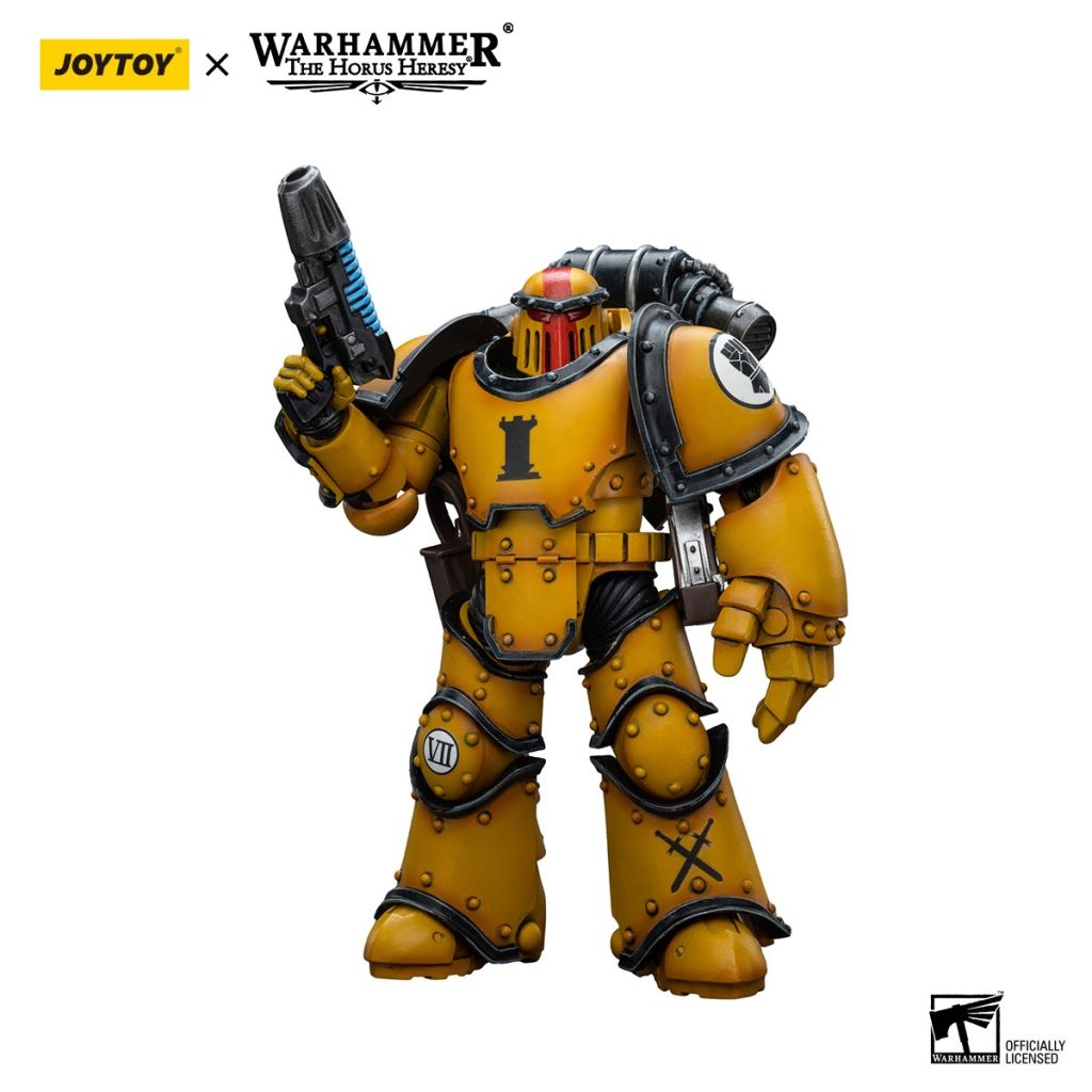 Imperial Fists MkIII Tactical Legionaries Sergeant with Power Fist 2 - JoyToy EU Store