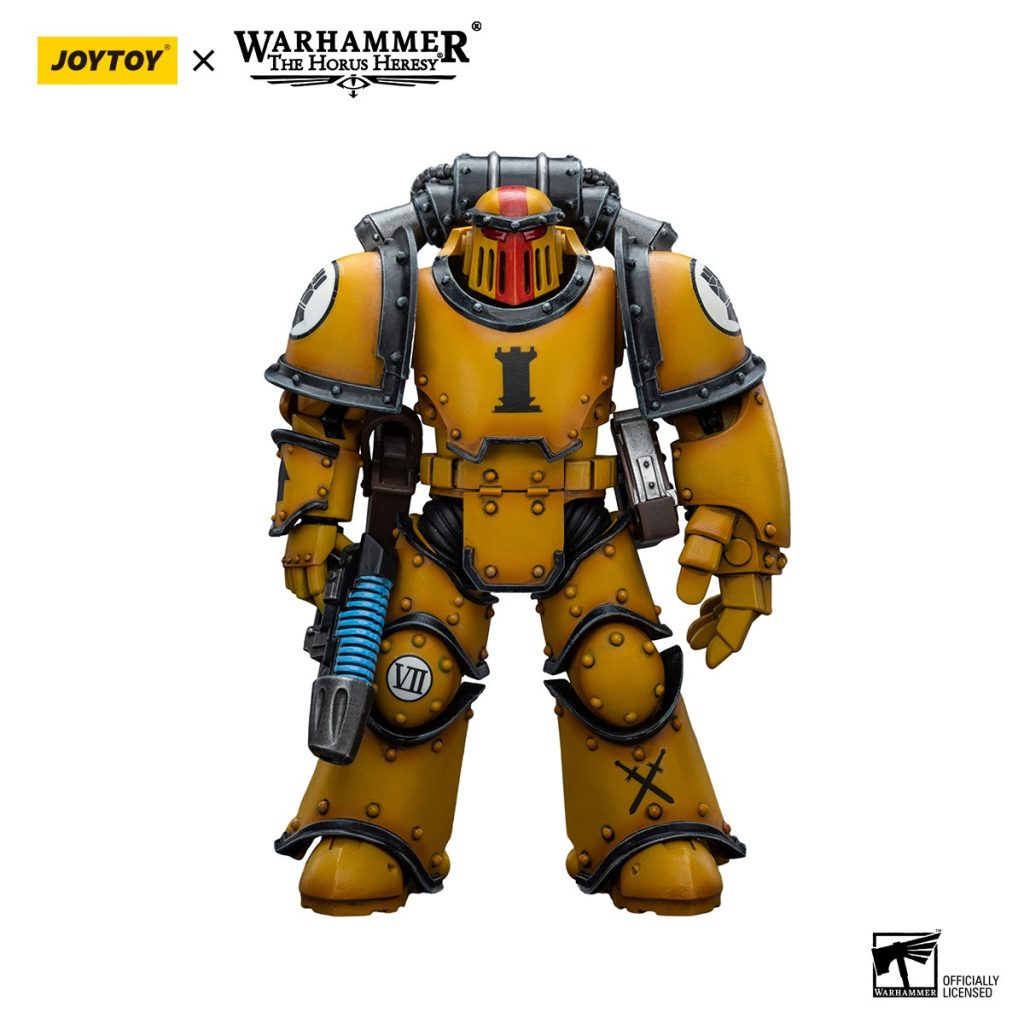 Imperial Fists MkIII Tactical Legionaries Sergeant with Power Fist 3 - JoyToy EU Store