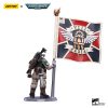 JoyToy Astra Militarum Cadian Command Squad Veteran with Regimental Standard2 - JoyToy EU Store