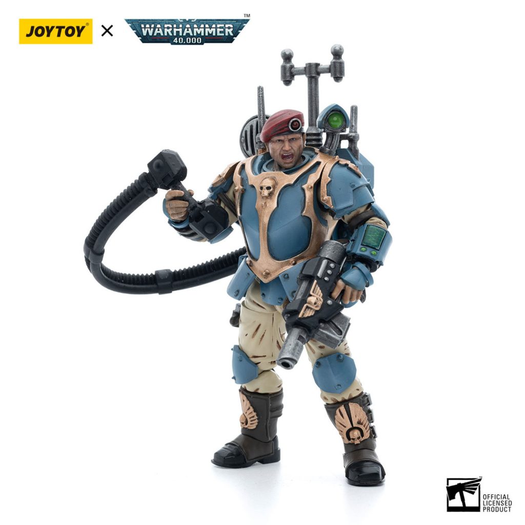 JoyToy Astra Militarum Tempestus Scions Command Squad 55th Kappic Eagles Vox Operator4 - JoyToy EU Store