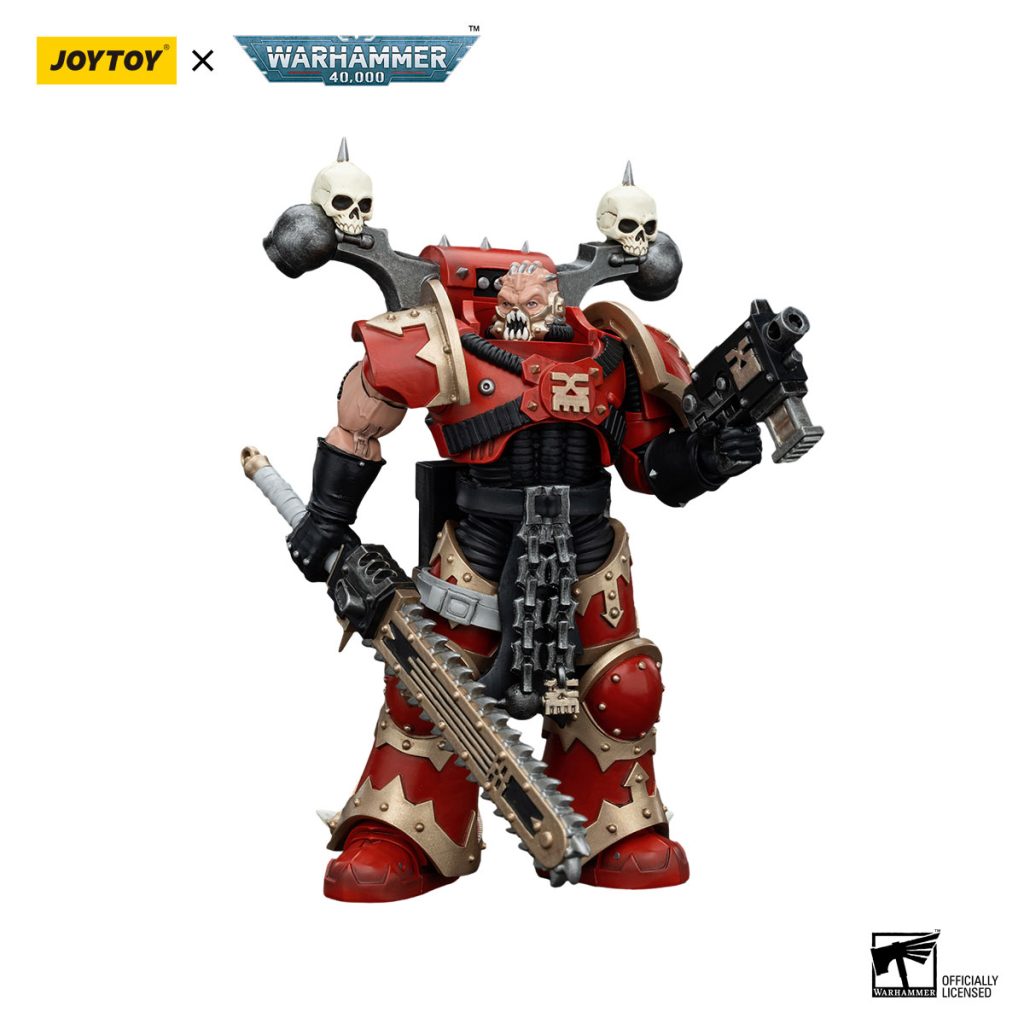 JoyToy World Eaters Khorne Berzerker with Eviscerator Chainsword1 - JoyToy EU Store