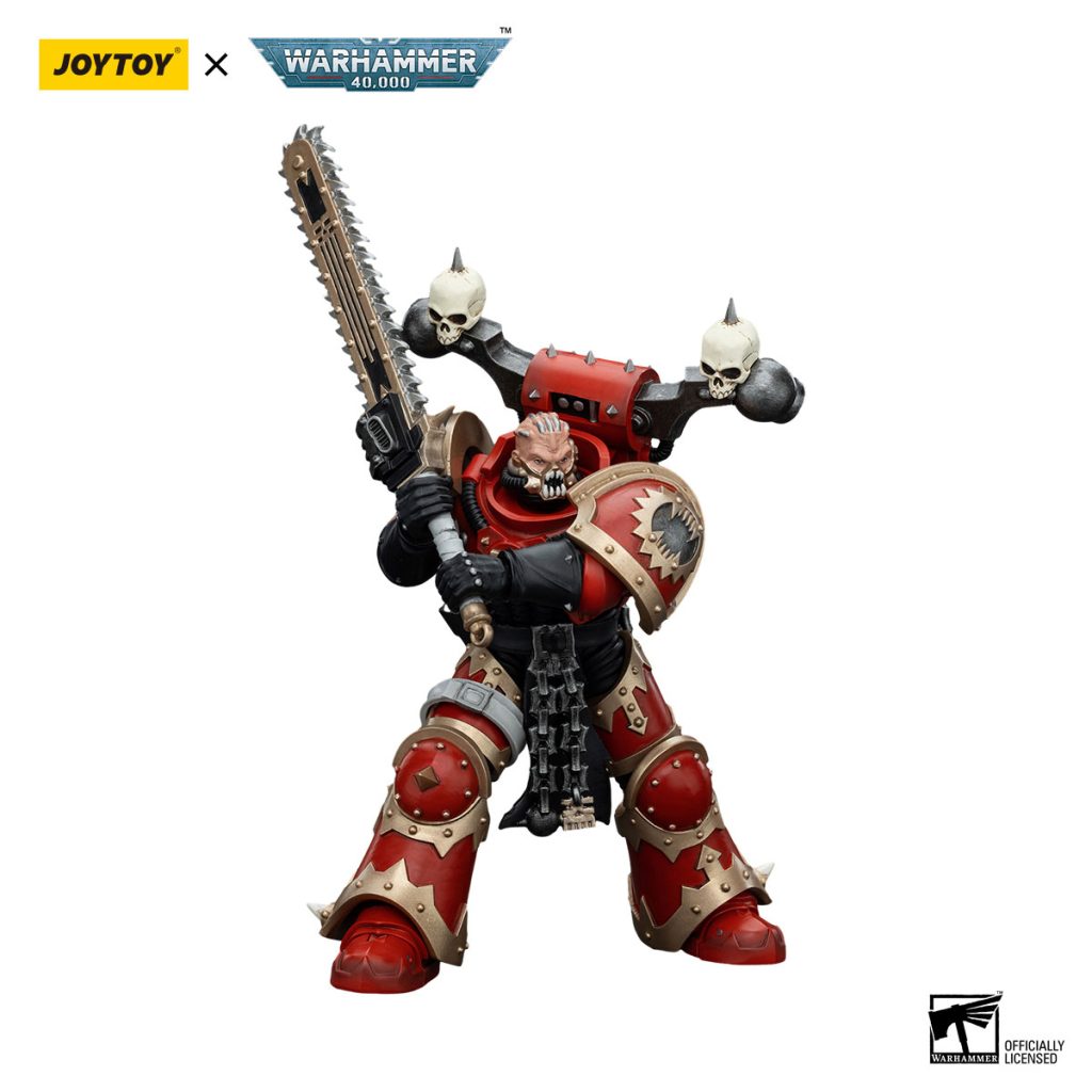 JoyToy World Eaters Khorne Berzerker with Eviscerator Chainsword4 - JoyToy EU Store