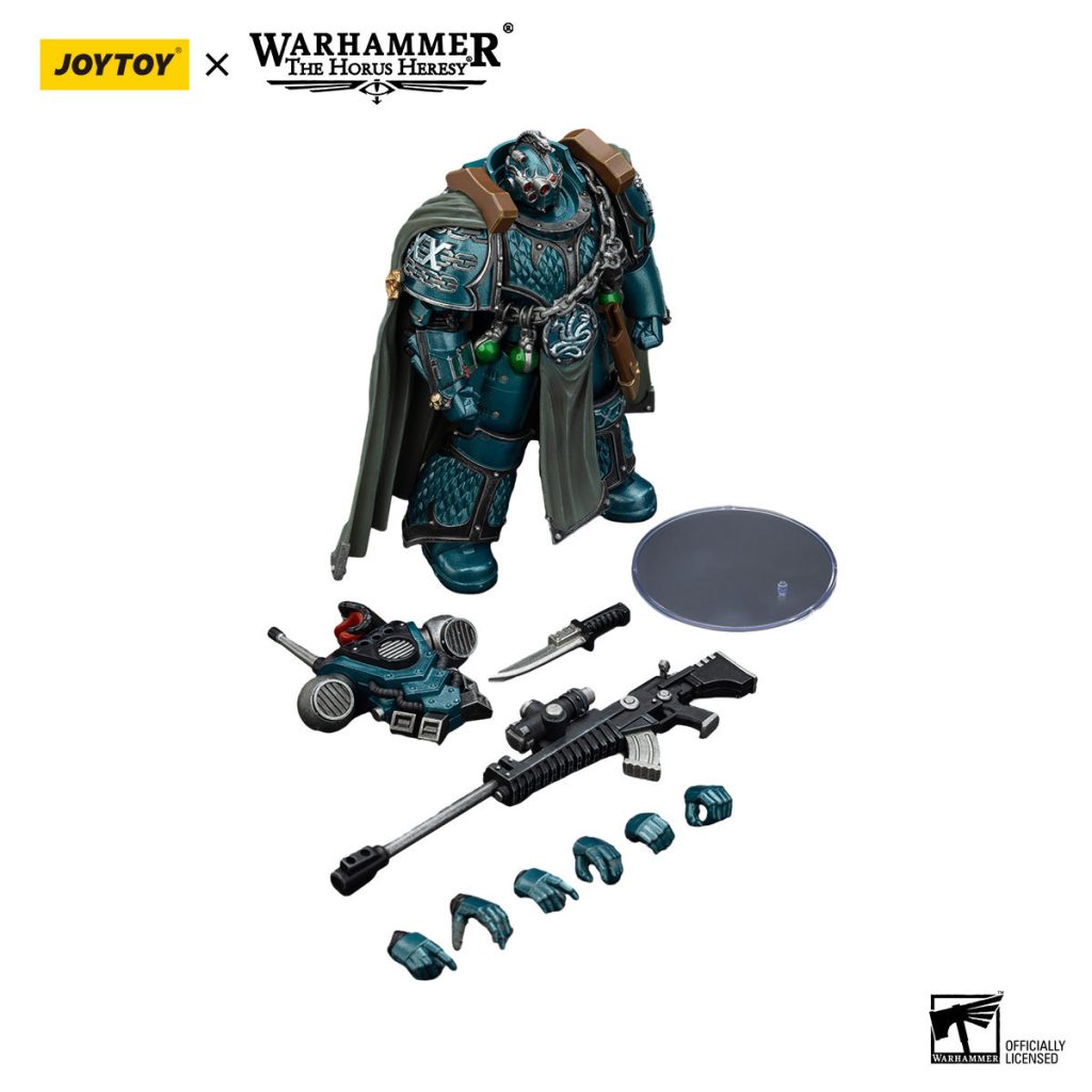 Joytoy WH40K Alpha Legion Exodus The One Who is Many with Sniper Rifle And Power Dagger5 - JoyToy EU Store