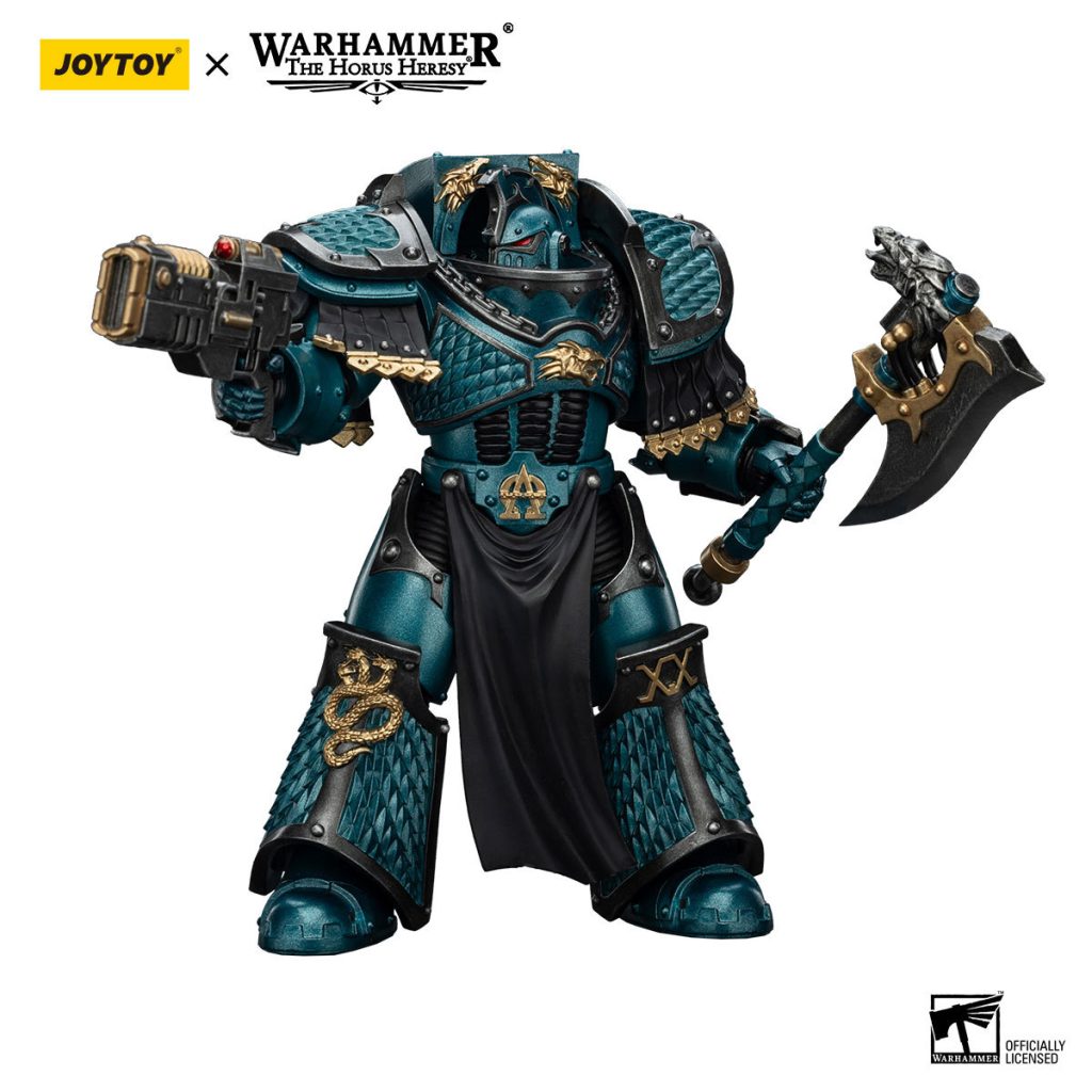 Joytoy WH40K Alpha Legion Lernaean Terminator with Volkite Charger - JoyToy EU Store