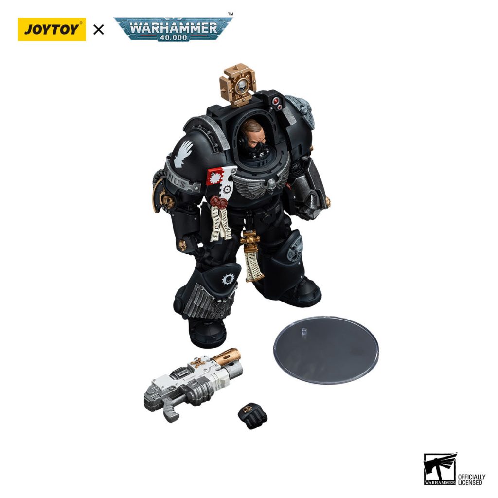 Joytoy WH40K Iron Hands Captain in Terminator Armour5 - JoyToy EU Store