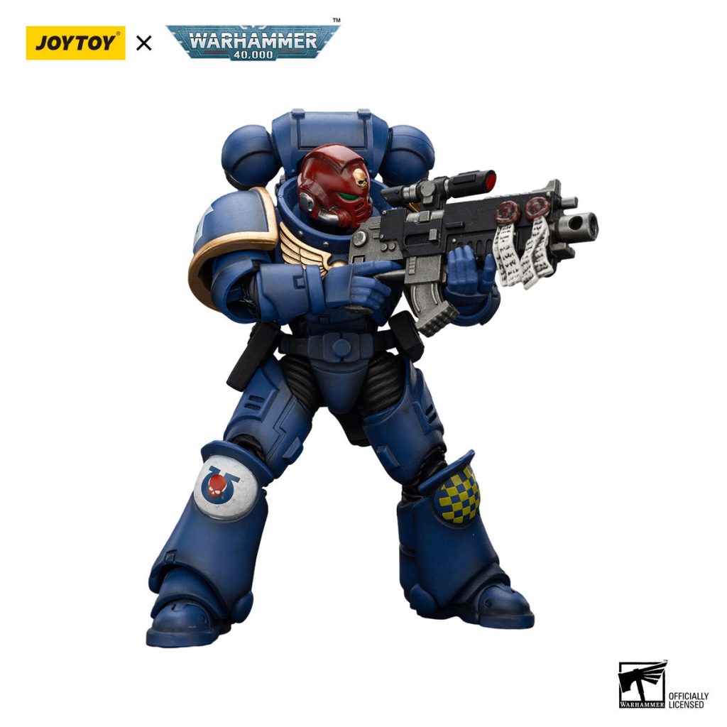 Joytoy WH40K Ultramarines Heroes of the Chapter Brother Veteran Sergeant Castor 12 - JoyToy EU Store