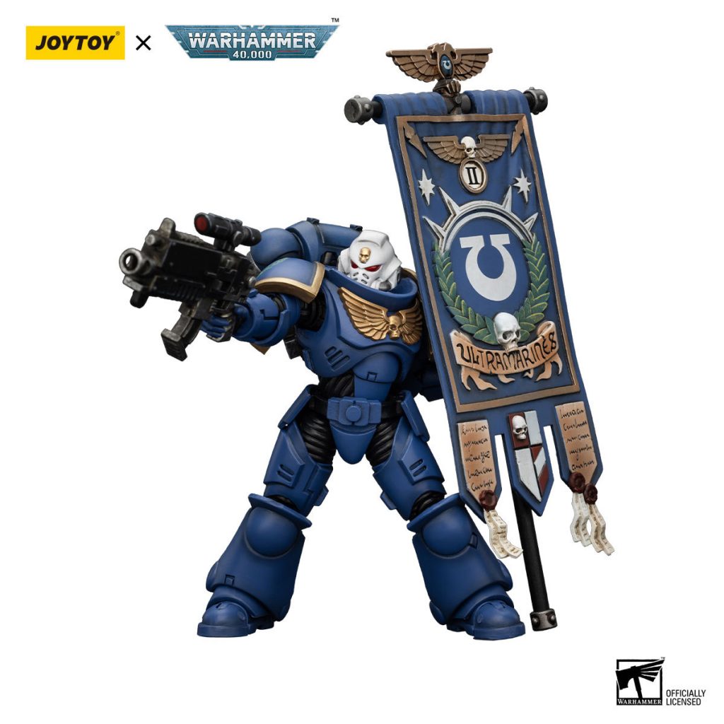 Joytoy WH40K Ultramarines Heroes of the Chapter Primaris Ancient Posca - JoyToy EU Store