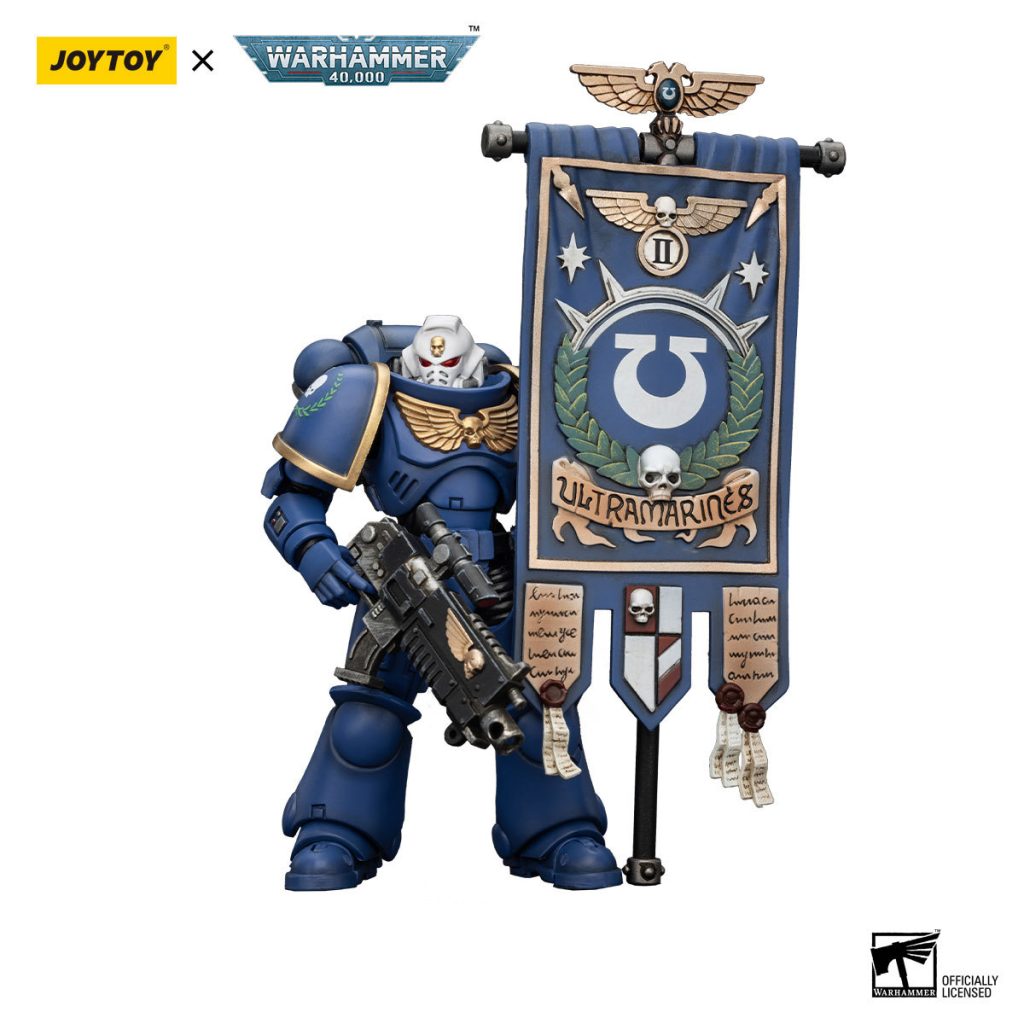 Joytoy WH40K Ultramarines Heroes of the Chapter Primaris Ancient Posca 2 - JoyToy EU Store