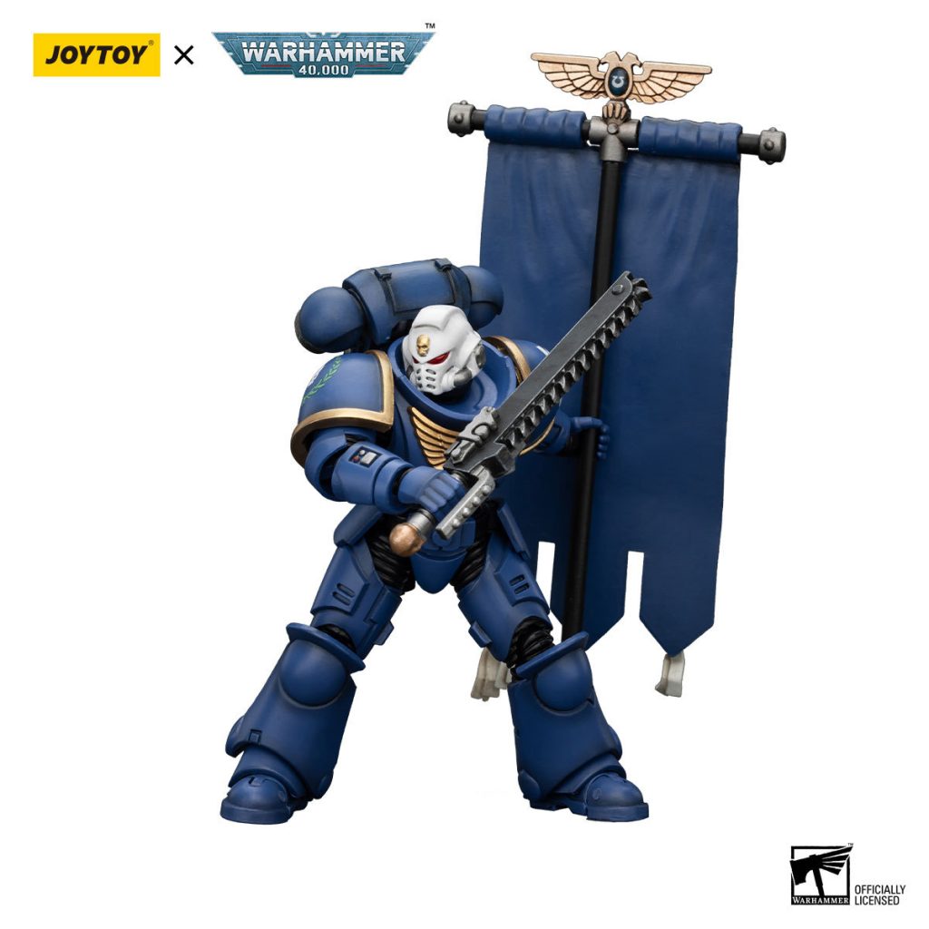 Joytoy WH40K Ultramarines Heroes of the Chapter Primaris Ancient Posca 3 - JoyToy EU Store