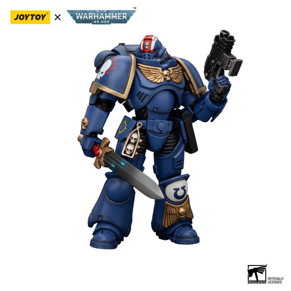 Joytoy WH40K Ultramarines Heroes of the Chapter Primaris Lieutenant Erastus 3 - JoyToy EU Store