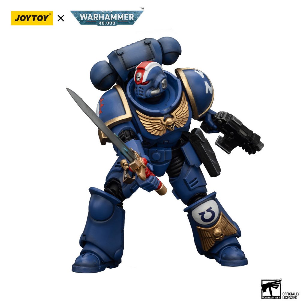 Joytoy WH40K Ultramarines Heroes of the Chapter Primaris Lieutenant Erastus 4 - JoyToy EU Store