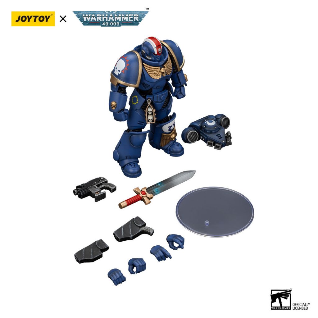 Joytoy WH40K Ultramarines Heroes of the Chapter Primaris Lieutenant Erastus 5 - JoyToy EU Store