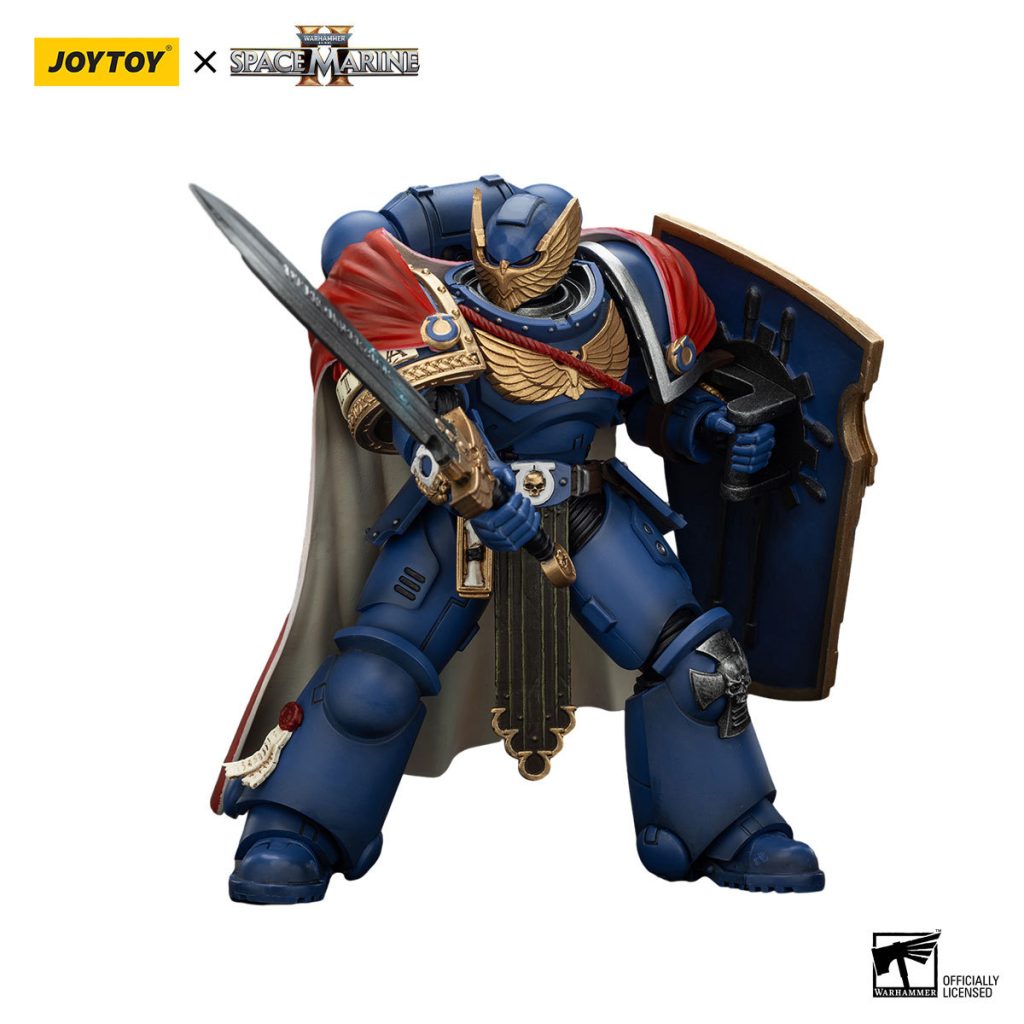Joytoy WH40K UltramarinesVictrix Honour Guard with Storm Shield And Power Sword3 - JoyToy EU Store