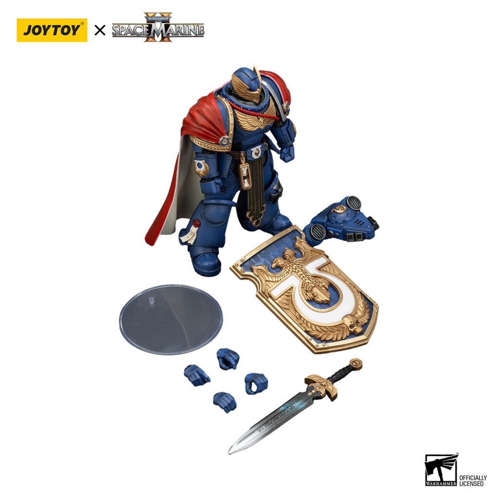 Joytoy WH40K UltramarinesVictrix Honour Guard with Storm Shield And Power Sword5 - JoyToy EU Store