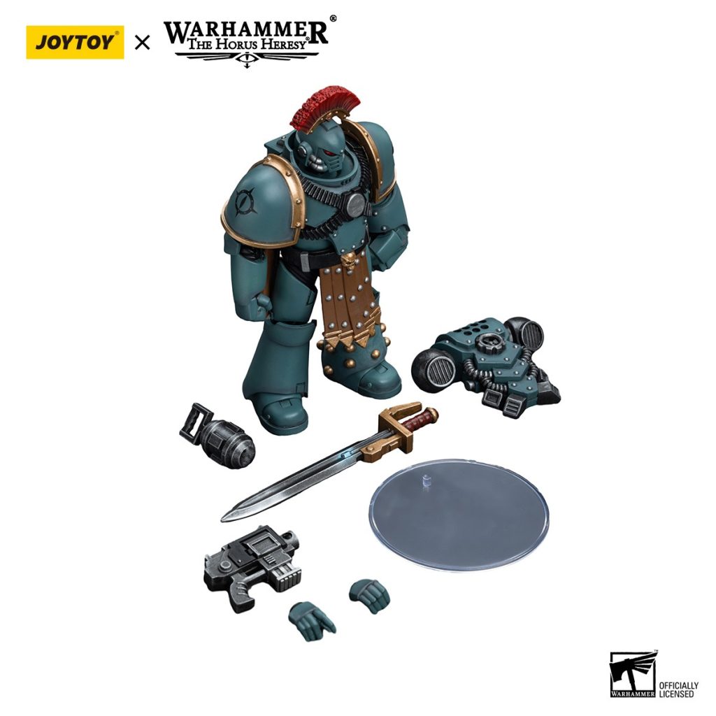 Sons of Horus MKIV Tactical Squad Sergeant with Power Fist 4 - JoyToy EU Store