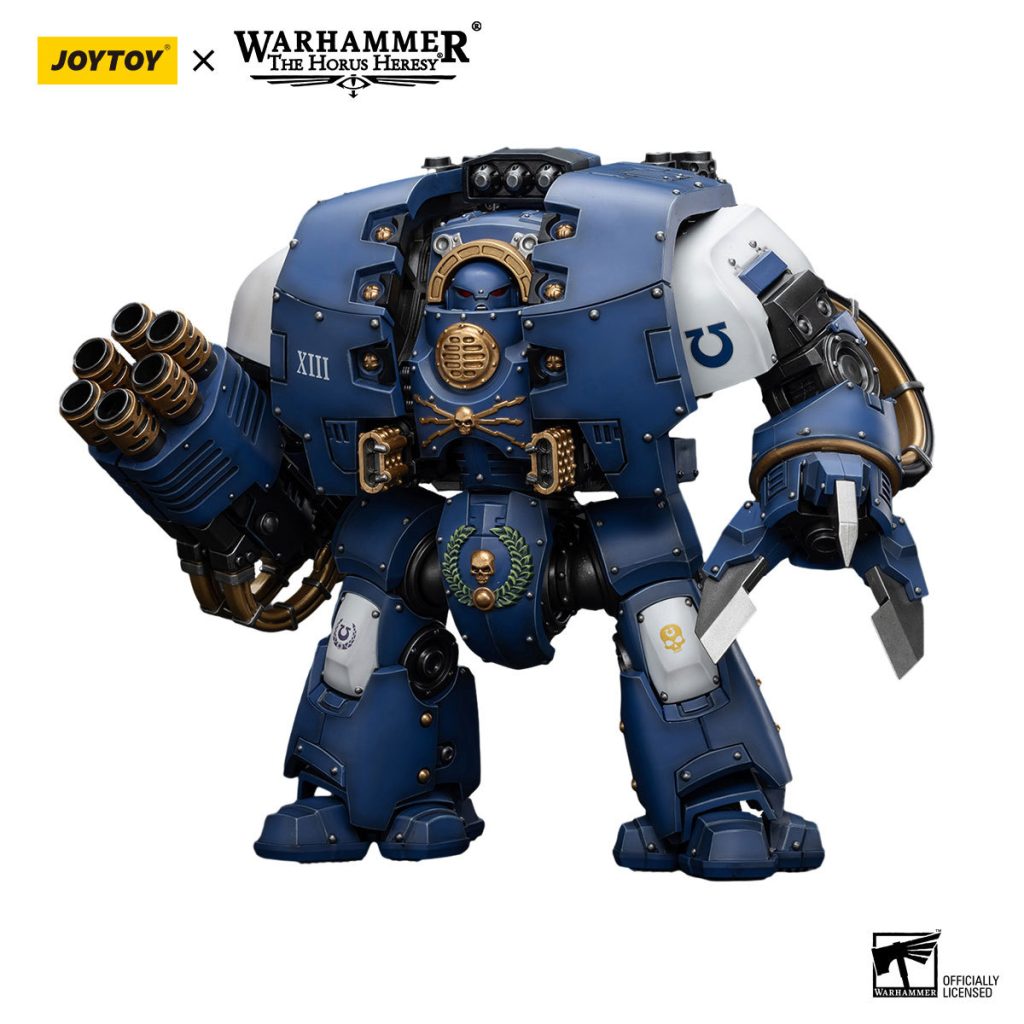 Ultramarines Leviathan Dreadnought with Cyclonic Melta Lance And Siege Claws4 - JoyToy EU Store